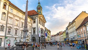 Centrum Ljubljana ©Slovenian tourist board Andrej Tarfila