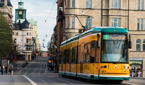 tram in Norrköping