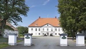 Västanå Slott voorkant